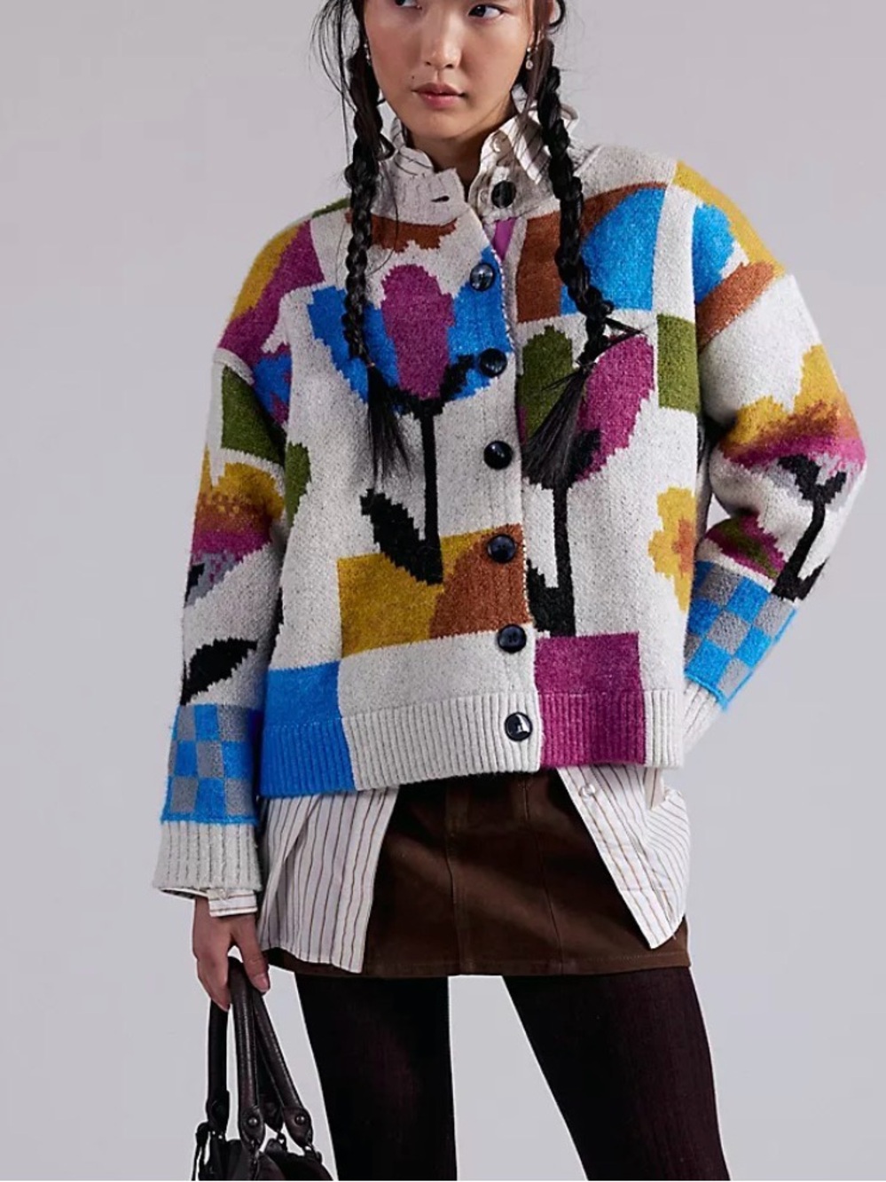 NWT Free People Tulip Whirl Cardi